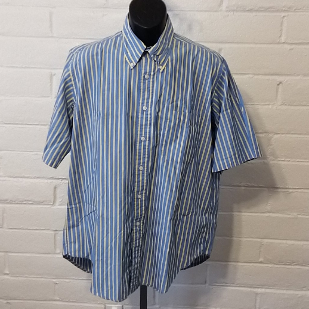 Brooks Brothers dress short short sleeve large